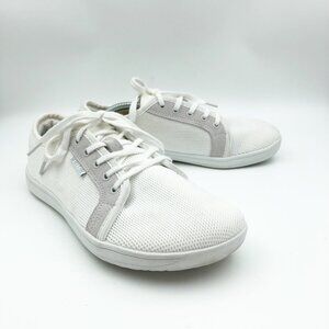 WHITIN Minimalist Barefoot White Sneakers Womens 9